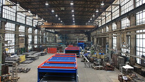 Industriehalle, Produktion, Prozess