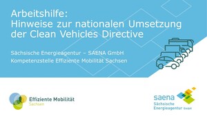 Arbeitshilfe Clean Vehicles Directive 