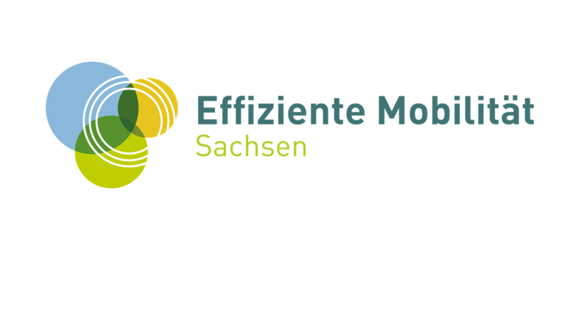 Logo der Kompetenzstelle Effiziente Mobilität Sachsen