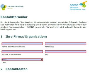 Koordination IVS-Testfeldaktivitäten in Sachsen